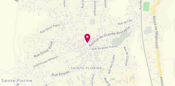 Plan de Pharmacie Dalbignat, 6 Place du Docteur Gigante, 43250 Sainte-Florine
