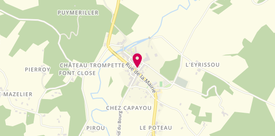Plan de Pharmacie Guyonneau, Le Bourg, 24800 Saint-Jean-de-Côle