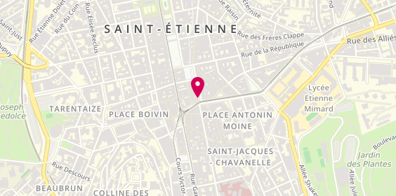 Plan de Pharmavie, 13 Place du Peuple, 42000 Saint-Étienne