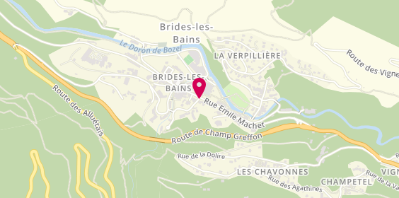 Plan de Pharm Upp, Pharmacie
Rue Emile Machet, 73570 Brides-les-Bains