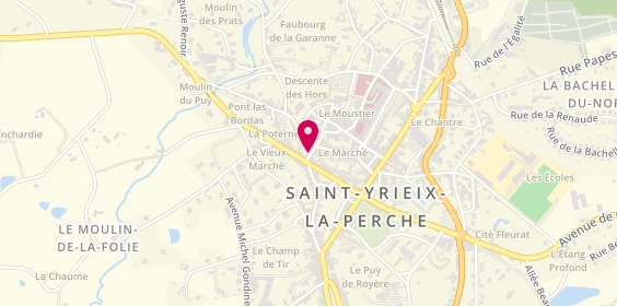Plan de Giphar, 6 Rue Emile Frange, 87500 Saint-Yrieix-la-Perche