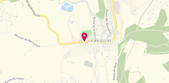 Plan de Pharmacie de la Bridoire, 124 Route Pont de Beauvoisin, 73520 La Bridoire