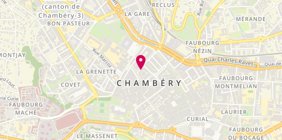 Plan de Grande Pharmacie Tercinet, Pharmacie Tercinet
1 Rue de Maistre, 73000 Chambéry