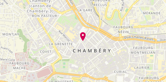 Plan de Pharmacie des Halles, 8 Place de Geneve, 73000 Chambéry