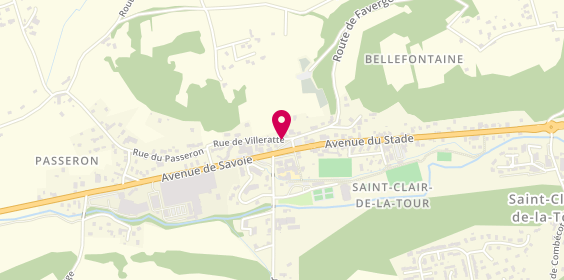 Plan de Lafayette, 25 Route de Faverges, 38110 Saint-Clair-de-la-Tour