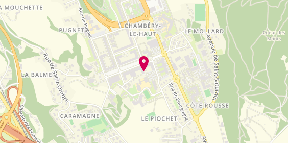 Plan de Pharmacie du Square, 32 square de Normandie, 73000 Chambéry