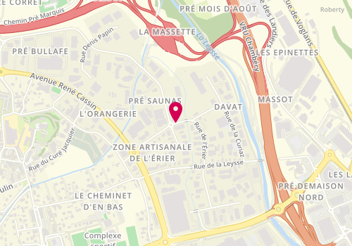 Plan de Pharmacie de l'Epine, Zone Activite de l'Erier
75 Rue Lavoisier, 73290 La Motte-Servolex