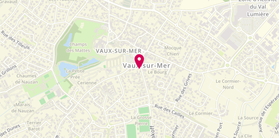 Plan de Pharmacie de Vaux Sur Mer, 11 Avenue Malakoff, 17640 Vaux-sur-Mer
