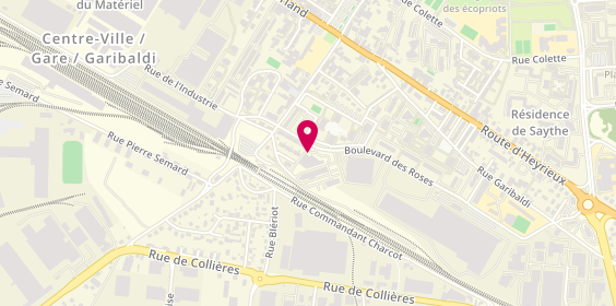 Plan de Pharmacie de la Gare, 19 Boulevard des Roses, 69800 Saint-Priest