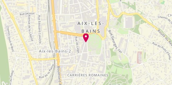 Plan de Pharmacie du Parc, 1 Rue de Chambéry, 73100 Aix-les-Bains