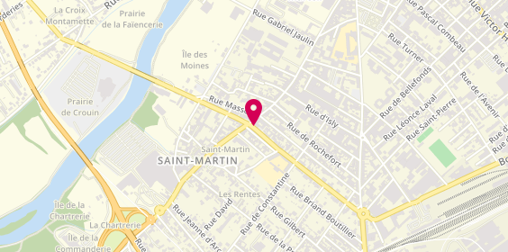 Plan de Grande Pharmacie Saint Martin, 59 Boulevard Oscar Planat, 16100 Cognac