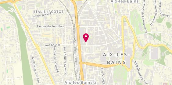 Plan de Elsi Sante, Pharmacie de la Poste
14 Avenue de Verdun, 73100 Aix-les-Bains