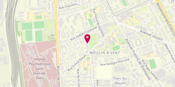 Plan de Pharmacie Fond, 62 Rue du Professeur Roux, 69200 Vénissieux
