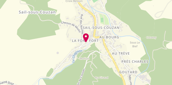 Plan de Pharmacie de la Source, Les Sources
6 Route de Saint Just, 42890 Sail-sous-Couzan