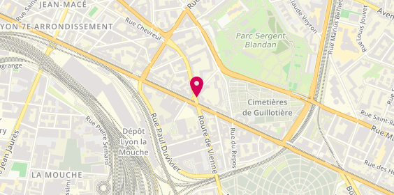 Plan de Pharmacie du Progrès, 41 Route de Vienne, 69007 Lyon