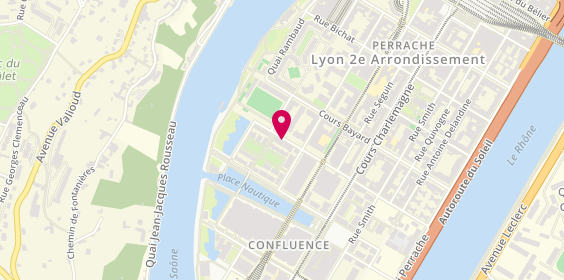 Plan de Pharmacie Lyon Confluence, 4 Rue Casimir-Périer, 69002 Lyon