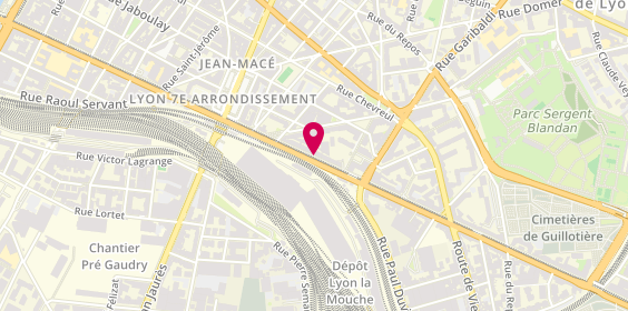Plan de Pharmacie de l'Universite, 8 Avenue Berthelot, 69007 Lyon