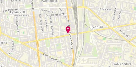 Plan de Pharmacie de Lyon, 99 avenue Félix Faure, 69003 Lyon