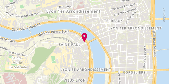 Plan de Pharmacie Gare Saint Paul, 2 Rue Octavio Mey, 69005 Lyon
