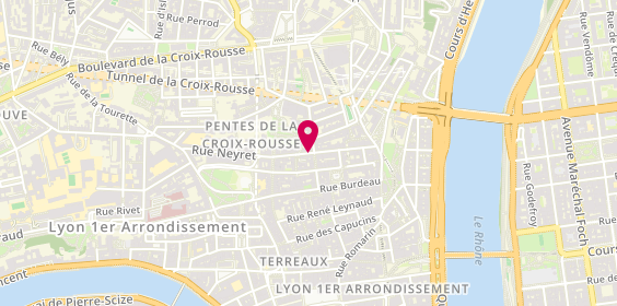 Plan de Pharmacie de la Colline, 12 Rue Imbert Colomès, 69001 Lyon