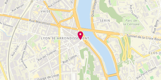 Plan de Pharmacie du Pont Mouton, 41 Grande Rue Vaise, 69009 Lyon
