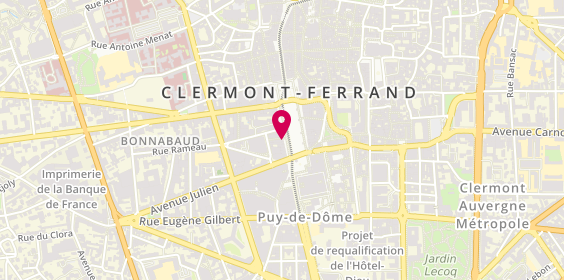 Plan de Pharmacie de Jaude, 40 Place de Jaude, 63000 Clermont-Ferrand