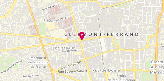 Plan de SELAS Pharmacie Naturel Concept, 29 Rue Blatin, 63000 Clermont-Ferrand