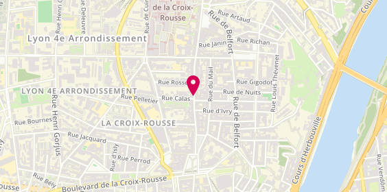 Plan de Pharmacie Keller, 31 Grande Rue Rue la Croix Rousse, 69004 Lyon