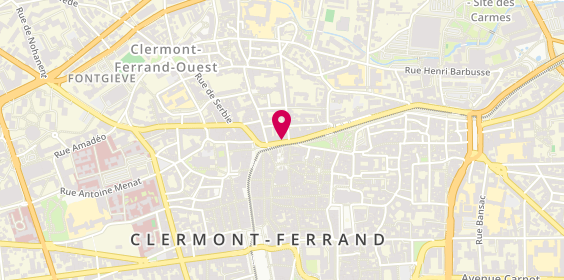 Plan de Pharmacie Saint Pierre, 1 Place Gilbert Gaillard, 63000 Clermont-Ferrand