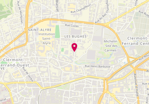 Plan de Elsi Sante, Centre Commercial Leclerc
175 Boulevard G. Flaubert, 63000 Clermont-Ferrand