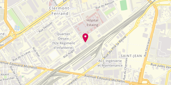 Plan de Pharmacie Brande, 2 Place Lucie et Raymond Aubrac, 63100 Clermont-Ferrand