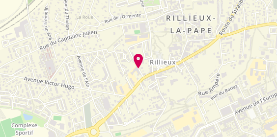 Plan de Pharmacie de Rillieux Village, Pharmacie
Place de Verdun
De Rillieux Village, 69140 Rillieux-la-Pape