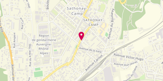Plan de Pharmacie Castellane, 35 Boulevard Castellane, 69580 Sathonay-Camp