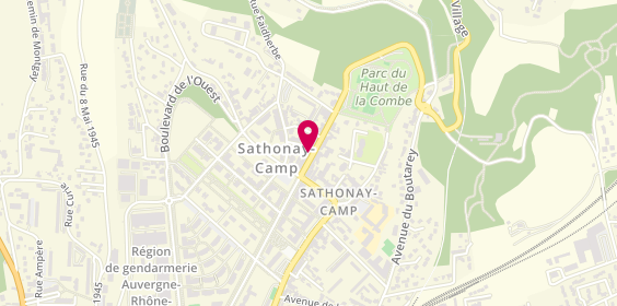 Plan de JAY Isabelle, 7 Rue République, 69580 Sathonay-Camp
