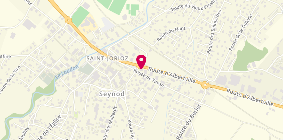 Plan de Pharmaçie de la Tournette / HELLO PHARMACIE, 193 Route de Tavan, 74410 Saint-Jorioz