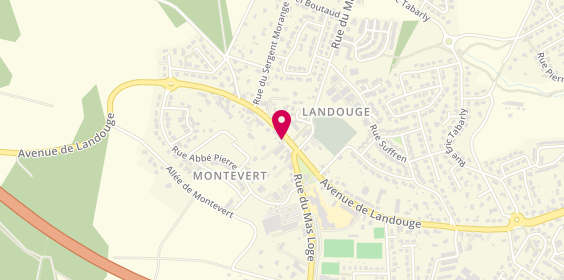 Plan de Pharmacie de Landouge, 95 Rue Abbé Pierre, 87100 Limoges