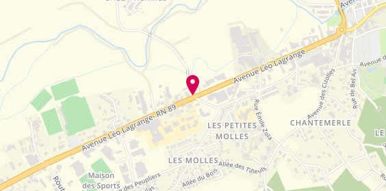 Plan de Pharmacie Marme Dauphant, Centre Commercial "Les Mo
Avenue Léo Lagrange, 63300 Thiers