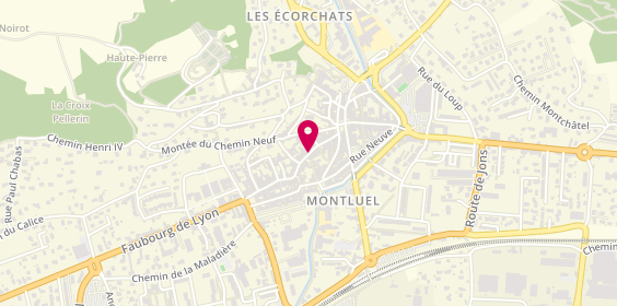 Plan de Pharmacie de la Sereine, 245 Rue Grande Rue, 01120 Montluel