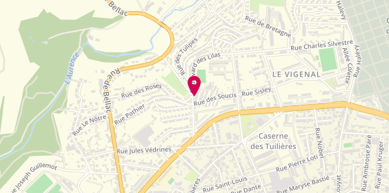 Plan de Giphar, 22 Boulevard des Lilas, 87100 Limoges