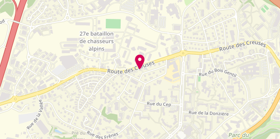 Plan de Pharmacie des Bressis, 113 Route des Creuses, 74600 Seynod