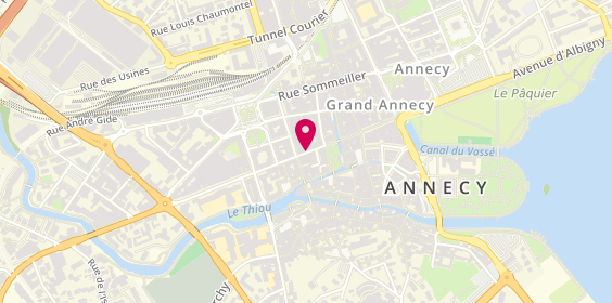 Plan de Pharmacie du Soleil, 14 Rue Royale, 74000 Annecy