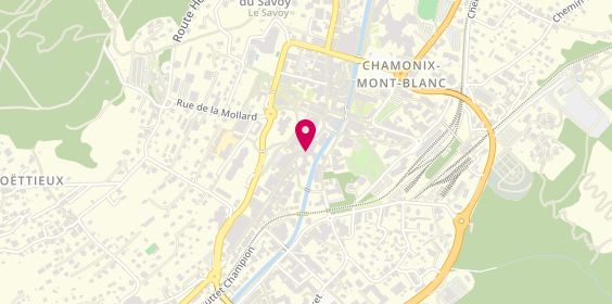 Plan de Suprapharm, 53 Rue du Dr Paccard, 74400 Chamonix-Mont-Blanc