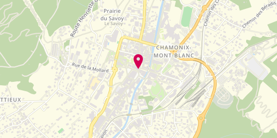 Plan de Aprium Pharmacie, 15 Rue Joseph Vallot, 74400 Chamonix-Mont-Blanc