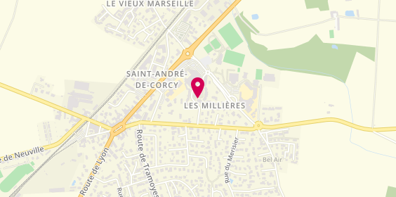 Plan de Elsi Sante, Les Millières
Lieu-Dit la Croix, 01390 Saint-André-de-Corcy