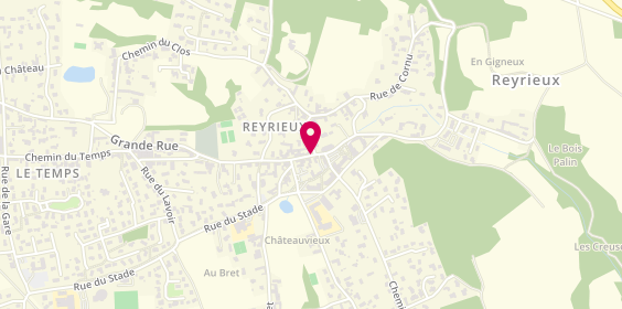 Plan de Pharmacie de Reyrieux, 220 Grande Rue, 01600 Reyrieux