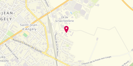 Plan de Pharmacie Bossis Launay, Zone Industrielle de la Sacristinerie
252 Rue France Iii, 17400 Saint-Jean-d'Angély