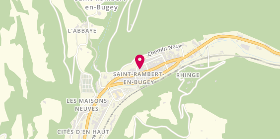 Plan de Pharmacie de l'Albarine, 99 Rue Dr Temporal, 01230 Saint-Rambert-en-Bugey