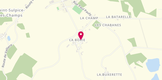 Plan de Pharmacie Siri, Le Bourg, 23480 Saint-Sulpice-les-Champs