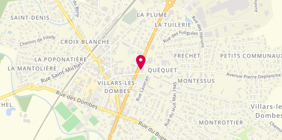 Plan de Hellopharmacie / Grande Pharmacie de Villars, 13 avenue Gilbert Sardier, 01330 Villars-les-Dombes