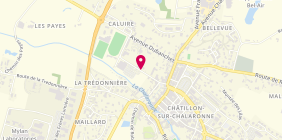 Plan de Pharmacie Couturier-Ratrimoarivony, 145 Avenue Marechal Foch, 01400 Châtillon-sur-Chalaronne